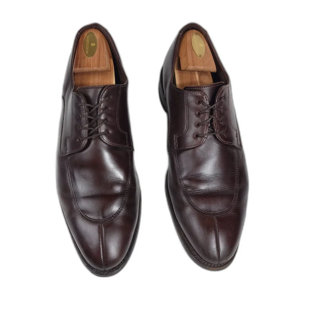Allen Edmonds Belmont Leather Split Toe Dress Shoes 11.5 Old Money Quiet Luxury
